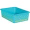 Teacher Created Resources Confetti Large Plastic Storage Bin